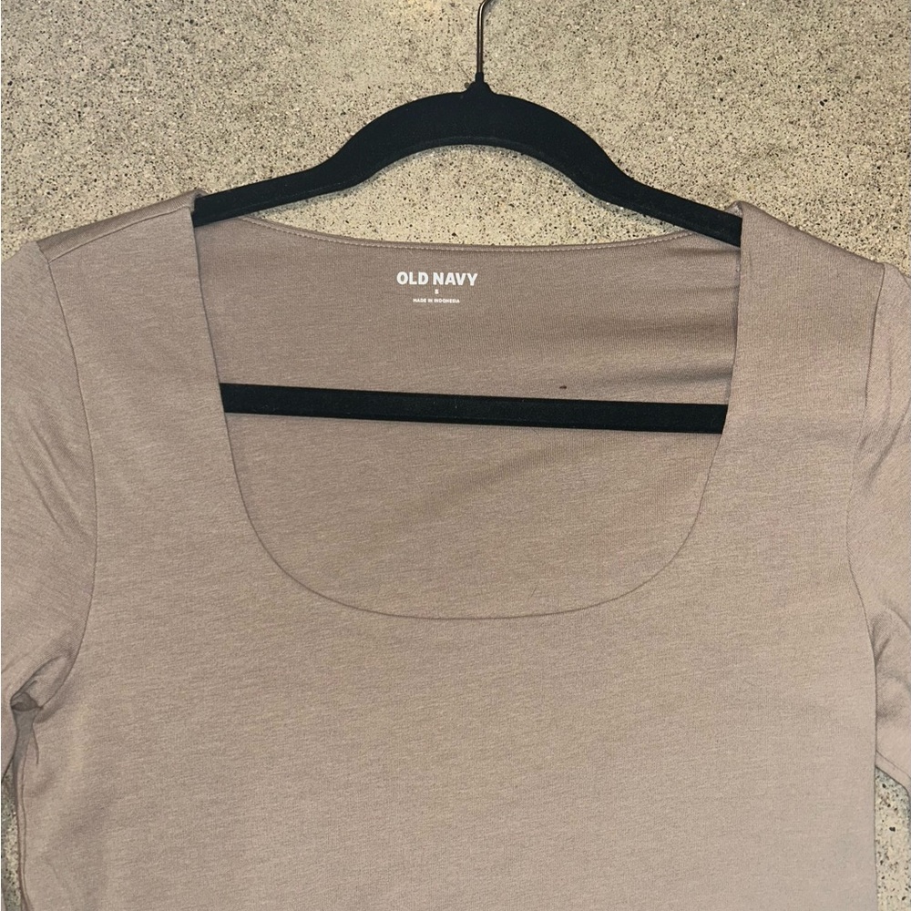 Old Navy Women's Taupe Bodysuit
